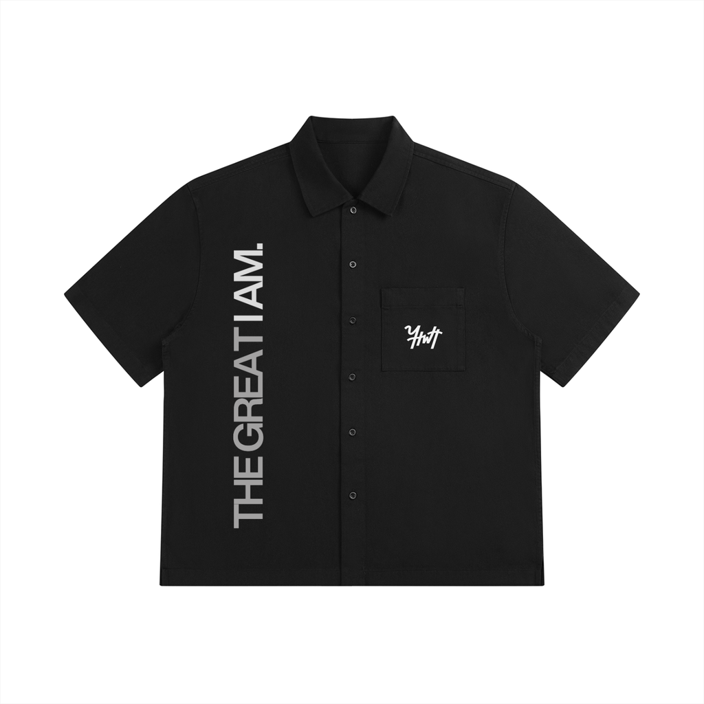 YHWH Co. TGIA Boxy Button Shirt