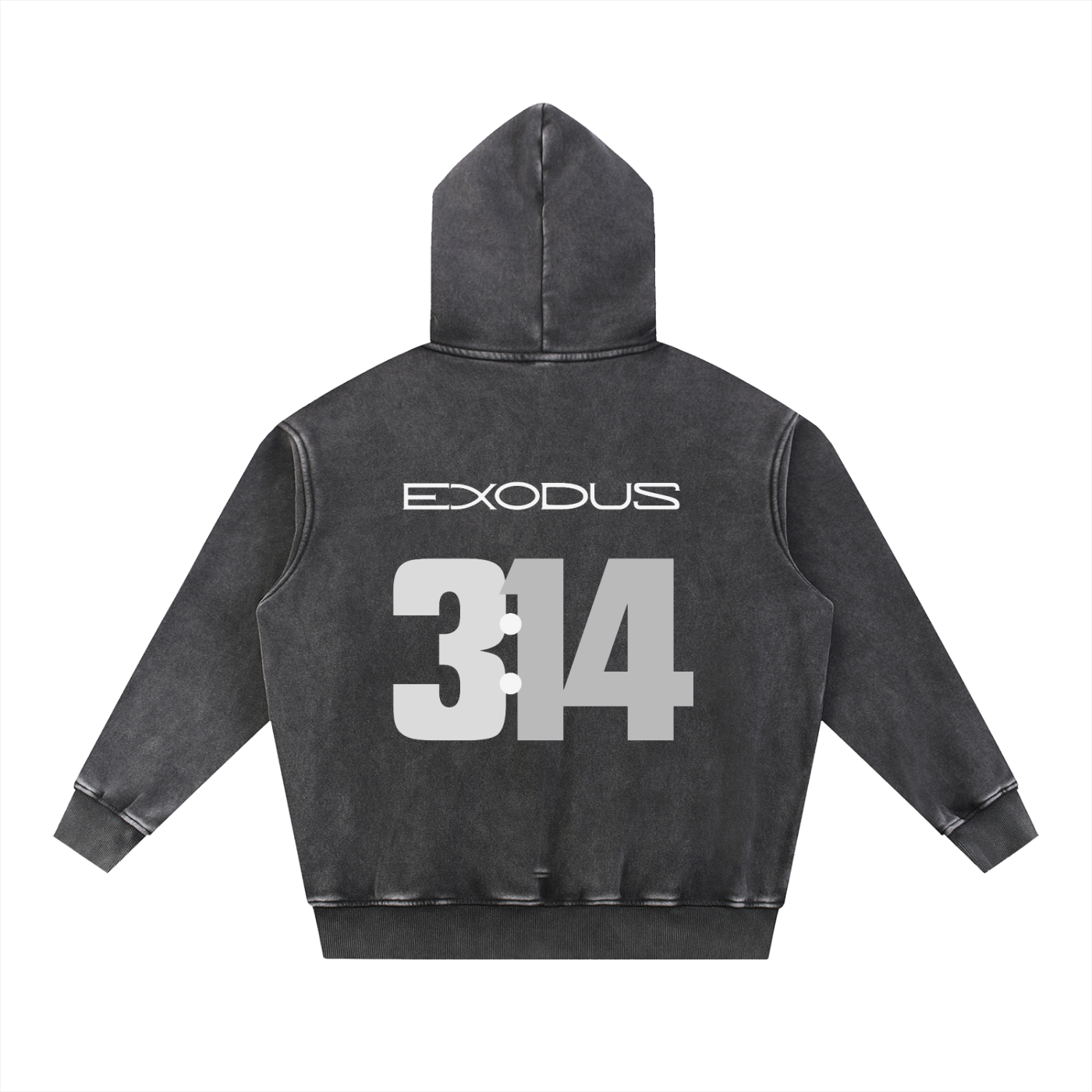 YHWH Co. EXO314 Dark Oversized Hoodie